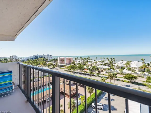 Balcony from Master Bedroom - Gulf views