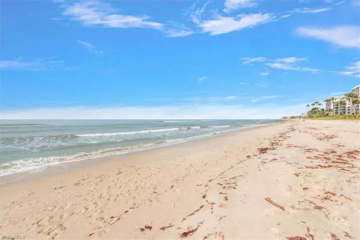Water view with direct beach access