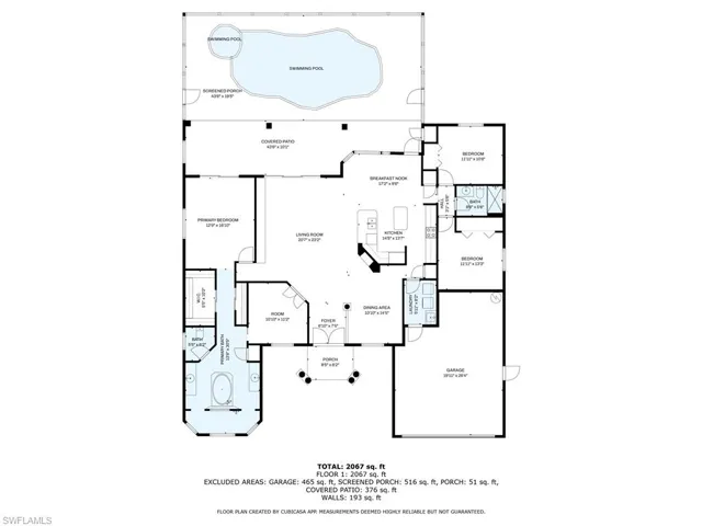 Floor Plan 3237 NW 21st TER, Cape Coral, FL 33993
