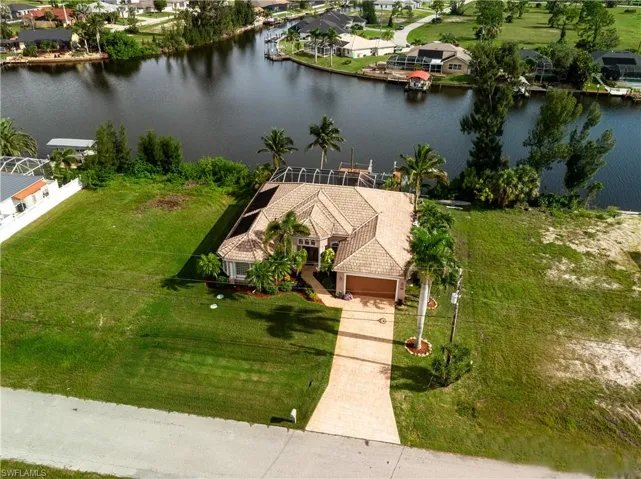 Aerial perspective of the property