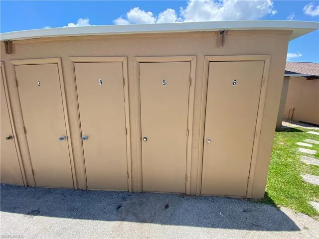 View of outdoor structure