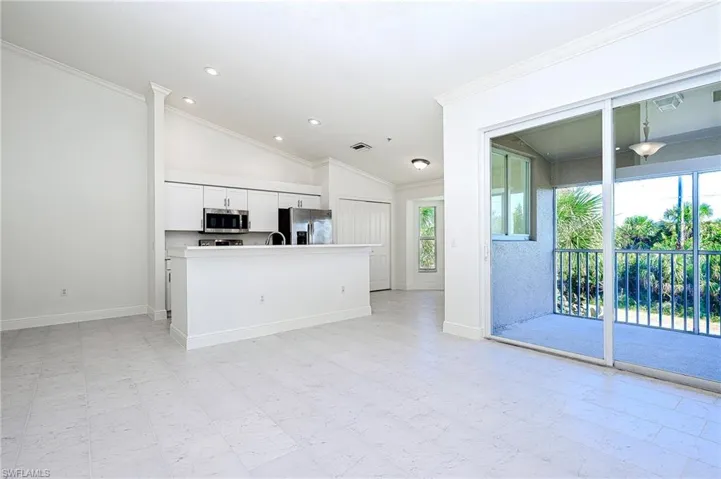 View from Great Room to Dining Area, Kitchen and Breakfast Nook