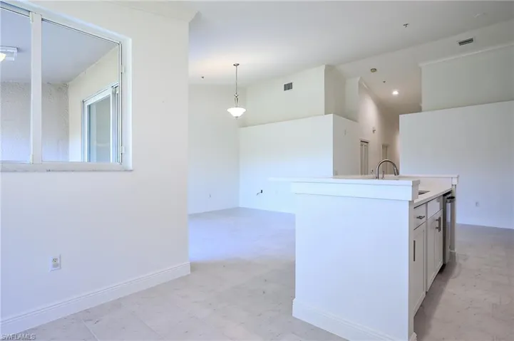 View from Breakfast Nook to Kitchen and Great Room
