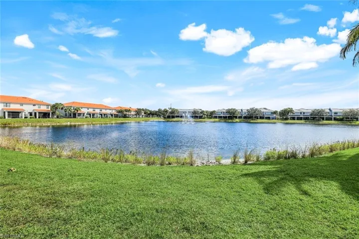 Water view with nearby suburban area
