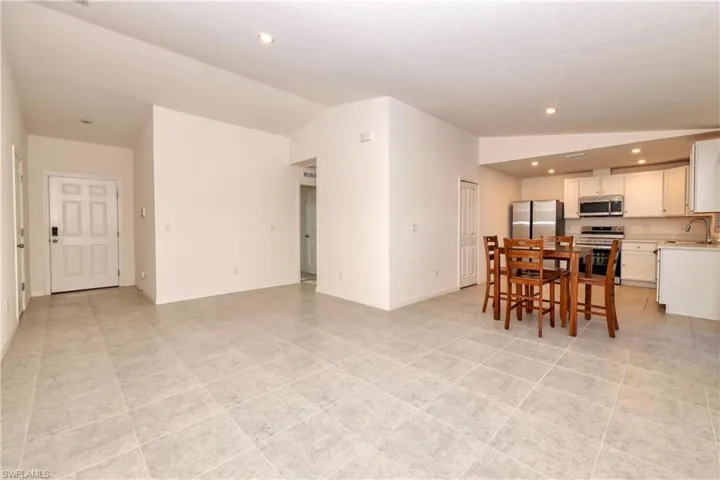 Tiled floor