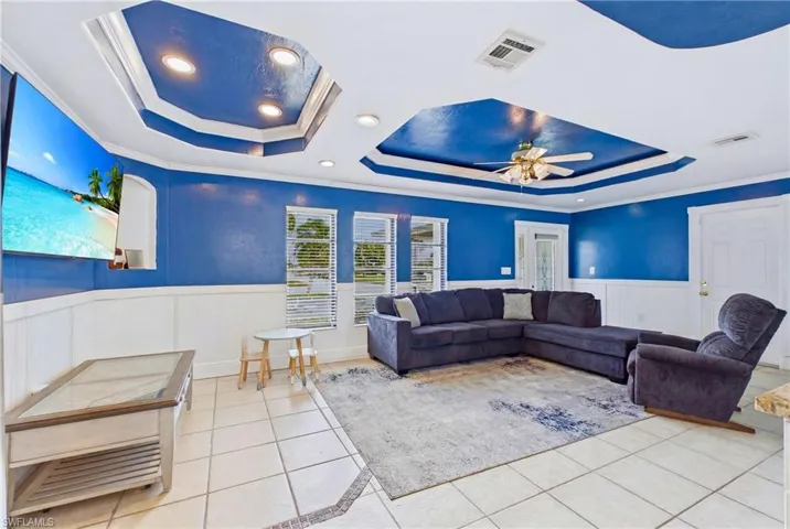 Open-concept living creates an ideal setting for hosting guests or enjoying a quiet evening at home.