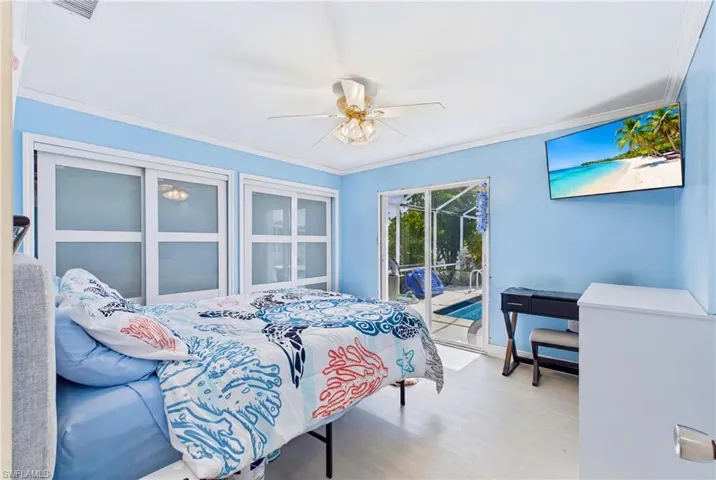 Comfortable guest accommodations provide space and privacy for family and visitors.