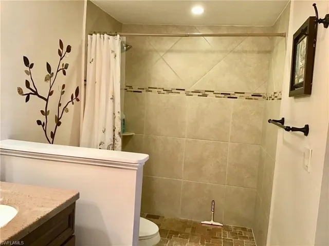 Bathroom area