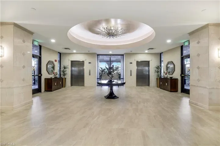 View of building lobby