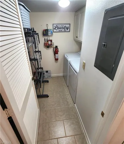 Inside Laundry & Storage Room
