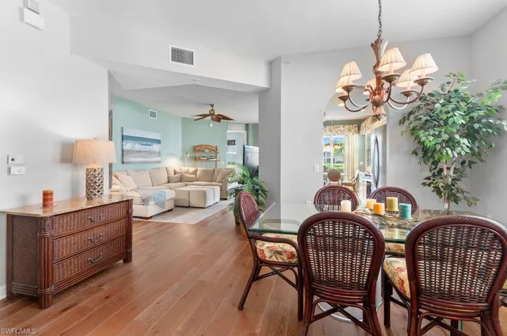 View from dining room