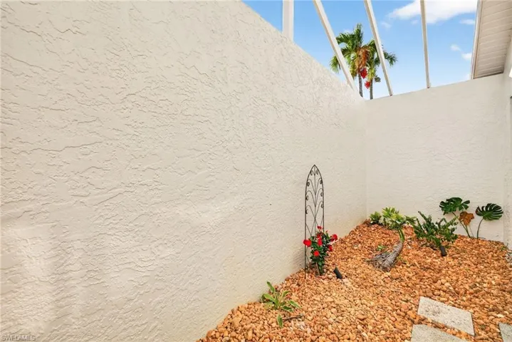 Exterior view of private area off master bath