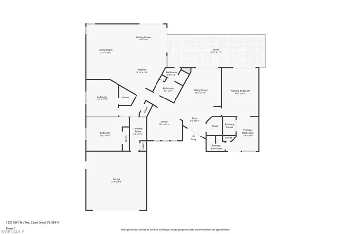 View of room layout