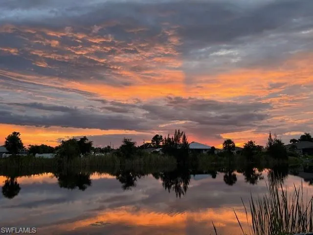 View of local wilderness with a water view