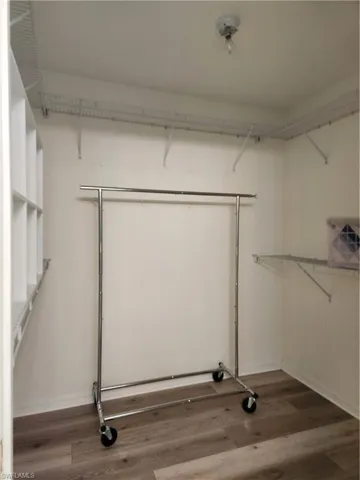 Owner's walk-in closet