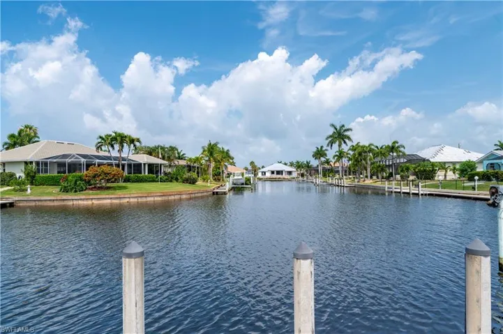 Long water view from your backyard
