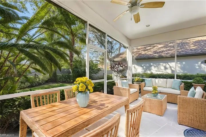Virtually Staged Lanai