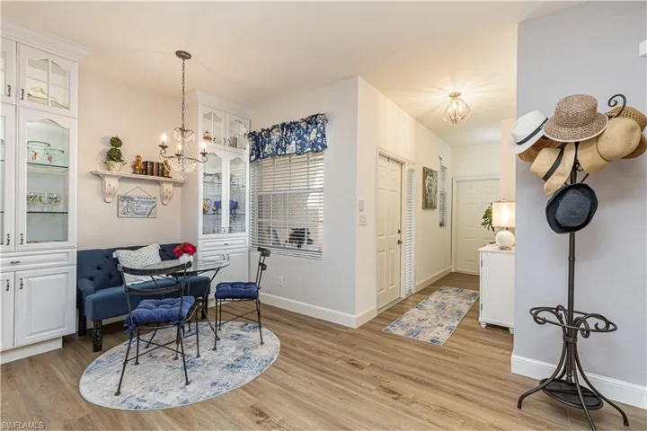 Eat in Kitchen area with built ins
