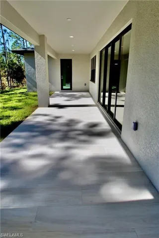 View of patio