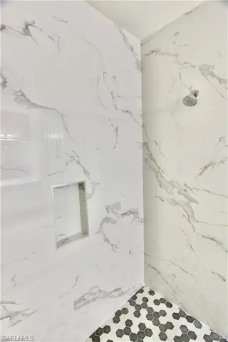Bathroom with a shower