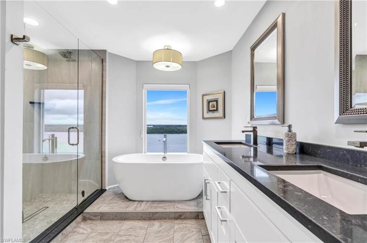 Updated main bathroom