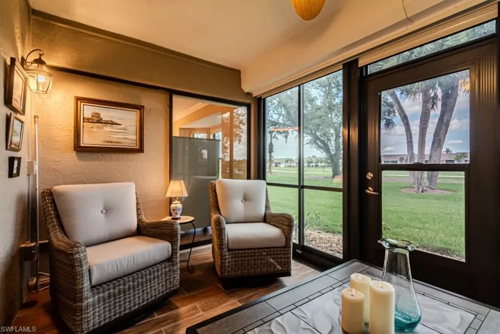 Sunroom with plenty of natural light