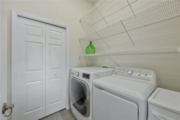 Laundry Room with Generous Storage