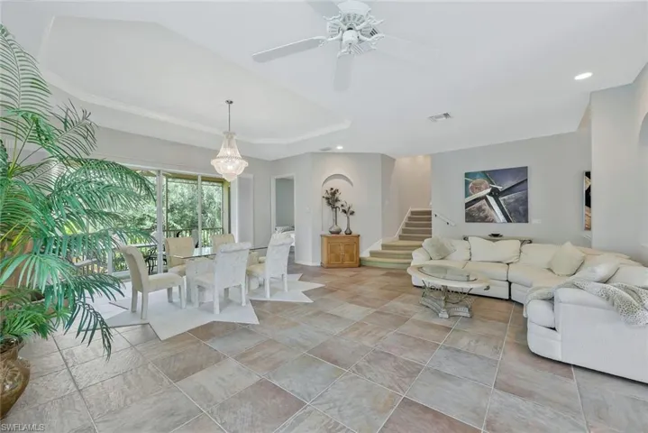Stairs Lead from the Living Space to your Guest Suites