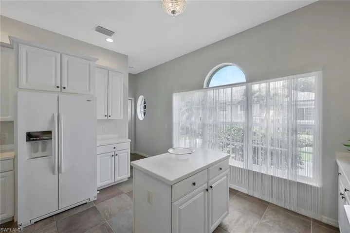 Kitchen Island and Ample Natural Light any time of day