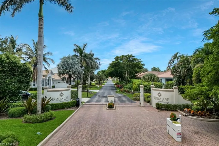 Brendan Cove is a Gated Community, tucked away in the Heart of Bonita Springs