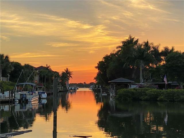 View west down the canal in too the open bay