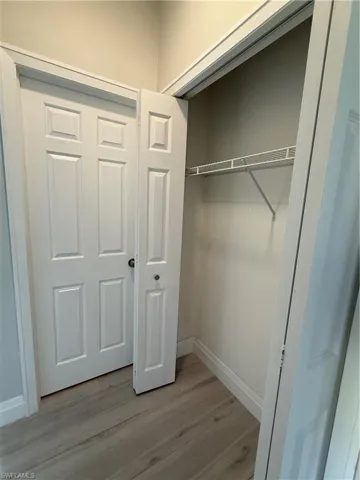 View of closet