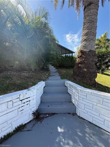 Exterior view of stairs
