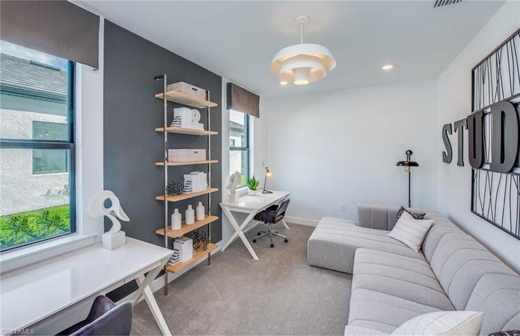 Photo of furnished model, options may vary.