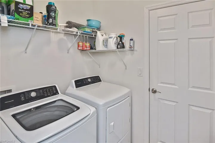 Inside laundry/access to garage