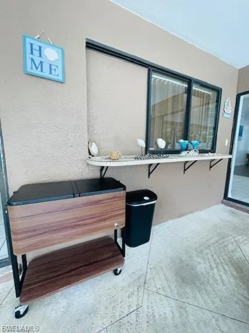 View of patio