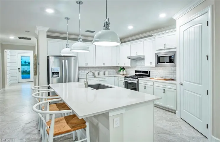 Photo is from the furnished model. Options for this home may vary.