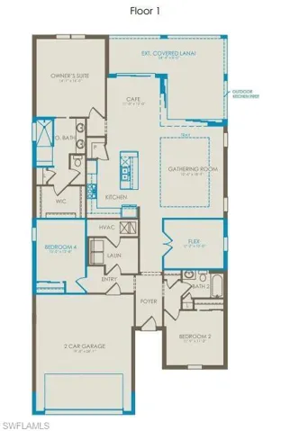 Floor plan for this home.