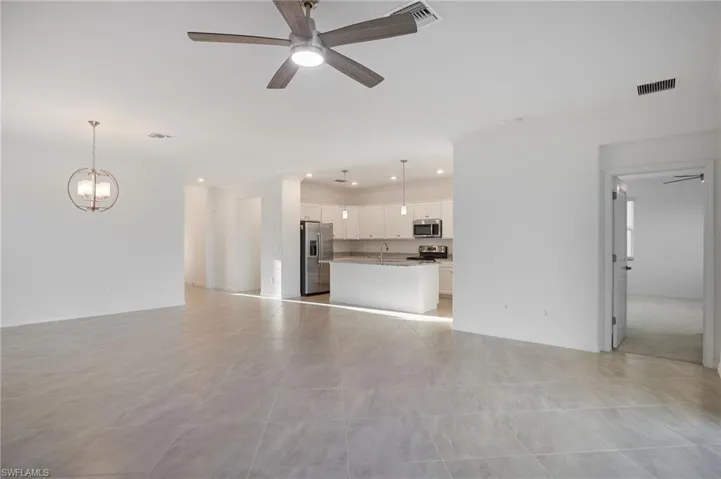 Rear view from living room