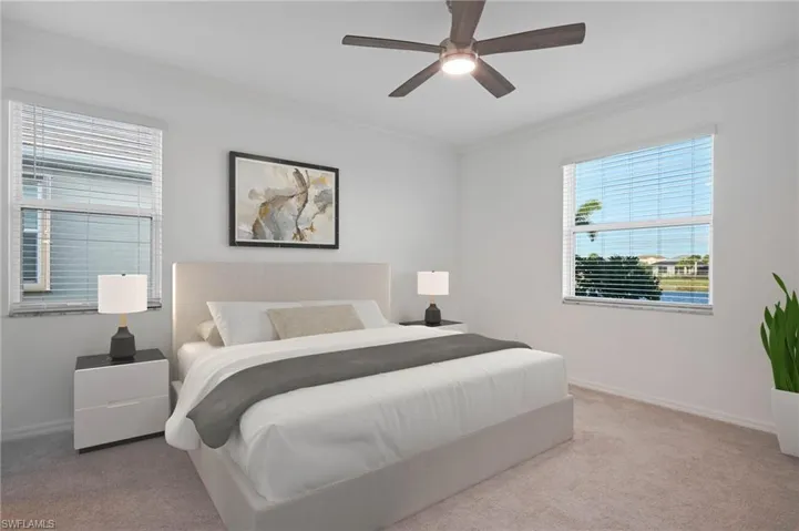 Virtual staging primary room