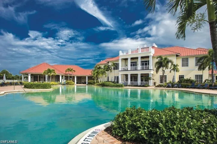 View of pool