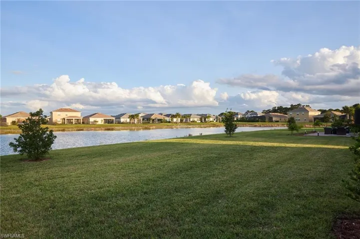 Property view of lake