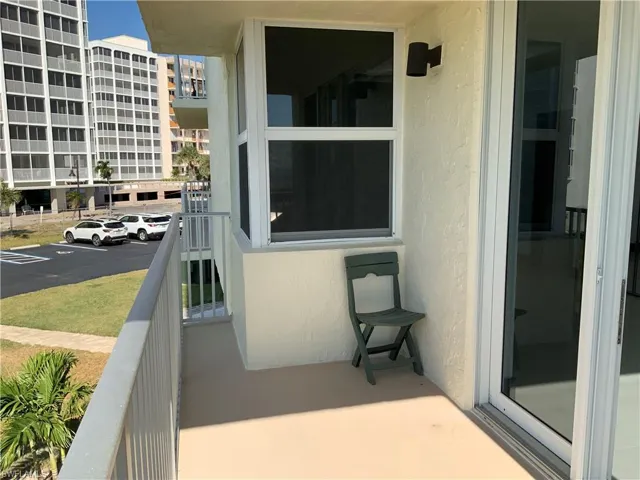 First floor condo above the ground level community areas and elevators.