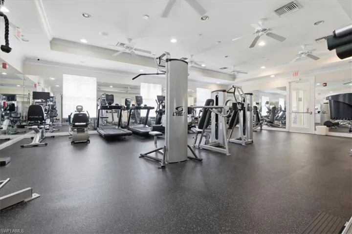 Clubhouse gym