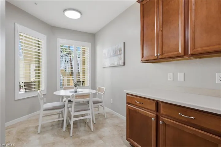 Lots of natural light