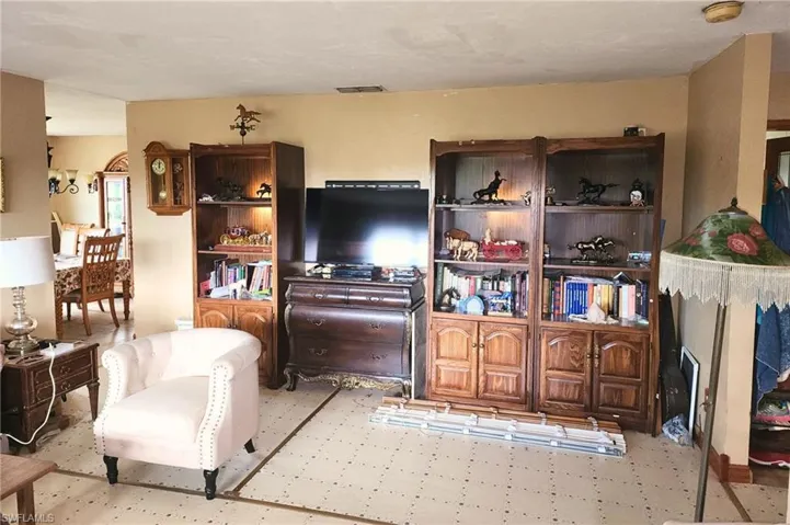 View of living area