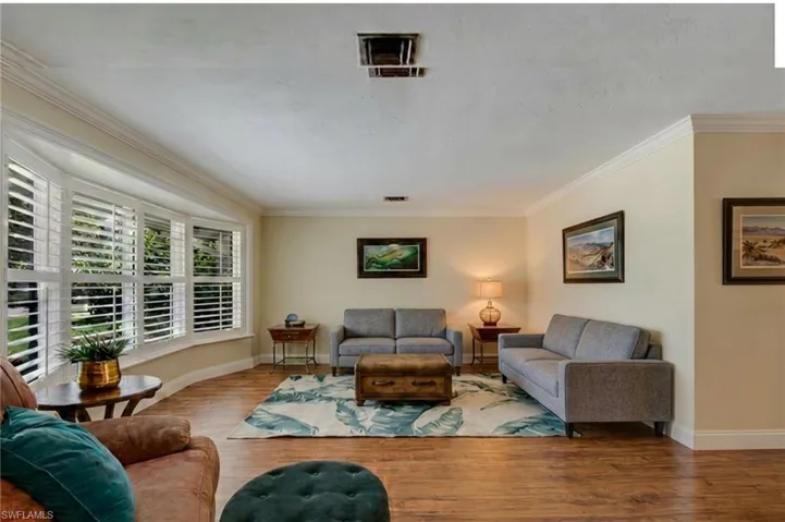 Photo Staged Living Room