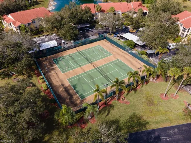 Aerial view of the community