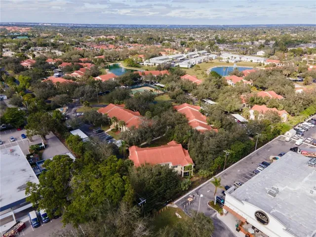 Aerial overview of property's location