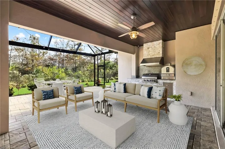 Photo includes reality renovation/ staging to showcase the possibility of the patio. Design services included with purchase!